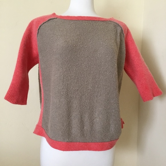 Free People Sweaters - Free People Short Sleeve Sweater Wool Blend Size M